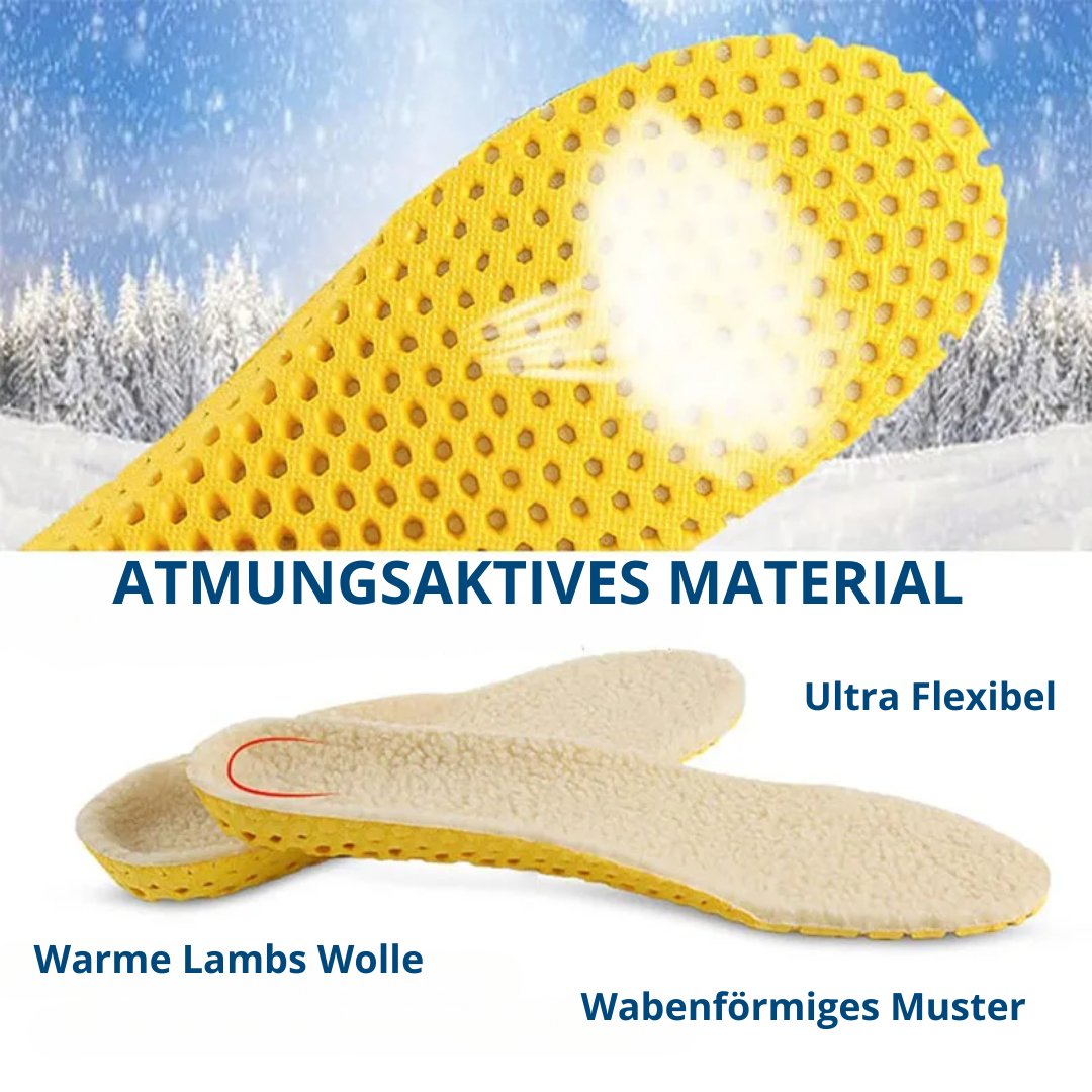 Wiecel™ Einlegesohlen - Fleece Wintereinlagen + Kostenloser Schuhlöffel