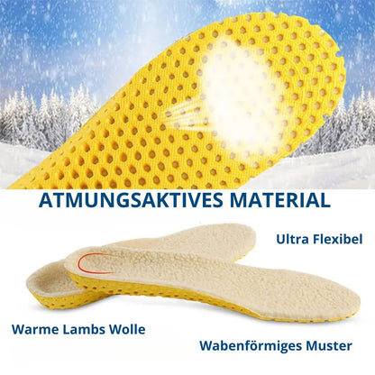 Wiecel™ Einlegesohlen - Fleece Wintereinlagen + Kostenloser Schuhlöffel