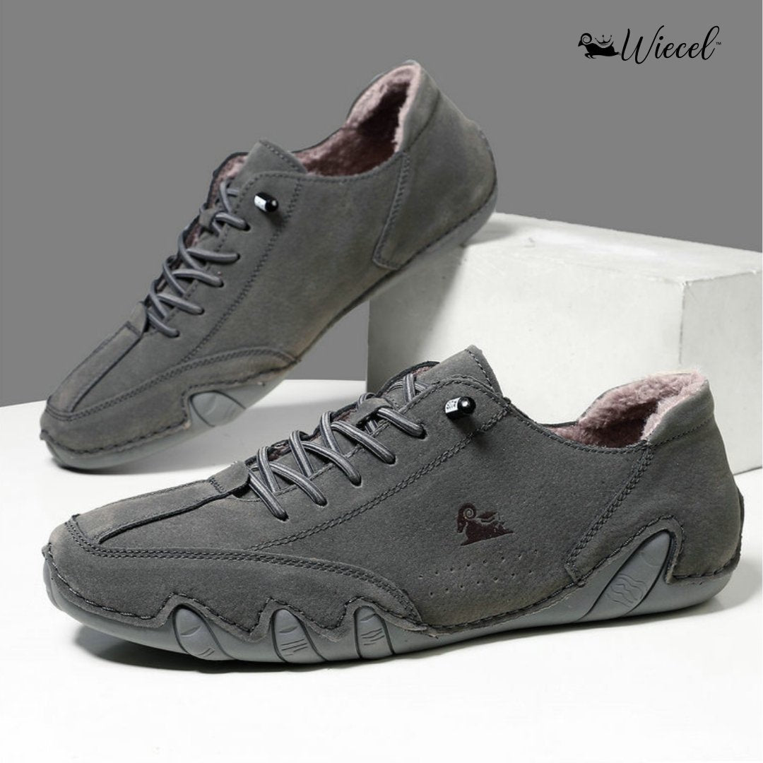 Wiecel™ CozyStep: Ultra-bequeme, wasserabweisende Winter Barfußschuhe mit Futter
