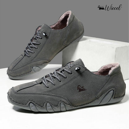 Wiecel™ CozyStep: Ultra-bequeme, wasserabweisende Winter Barfußschuhe mit Futter