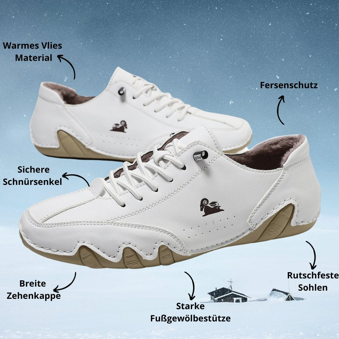 Wiecel™ CozyStep: Ultra-bequeme, wasserabweisende Winter Barfußschuhe mit Futter