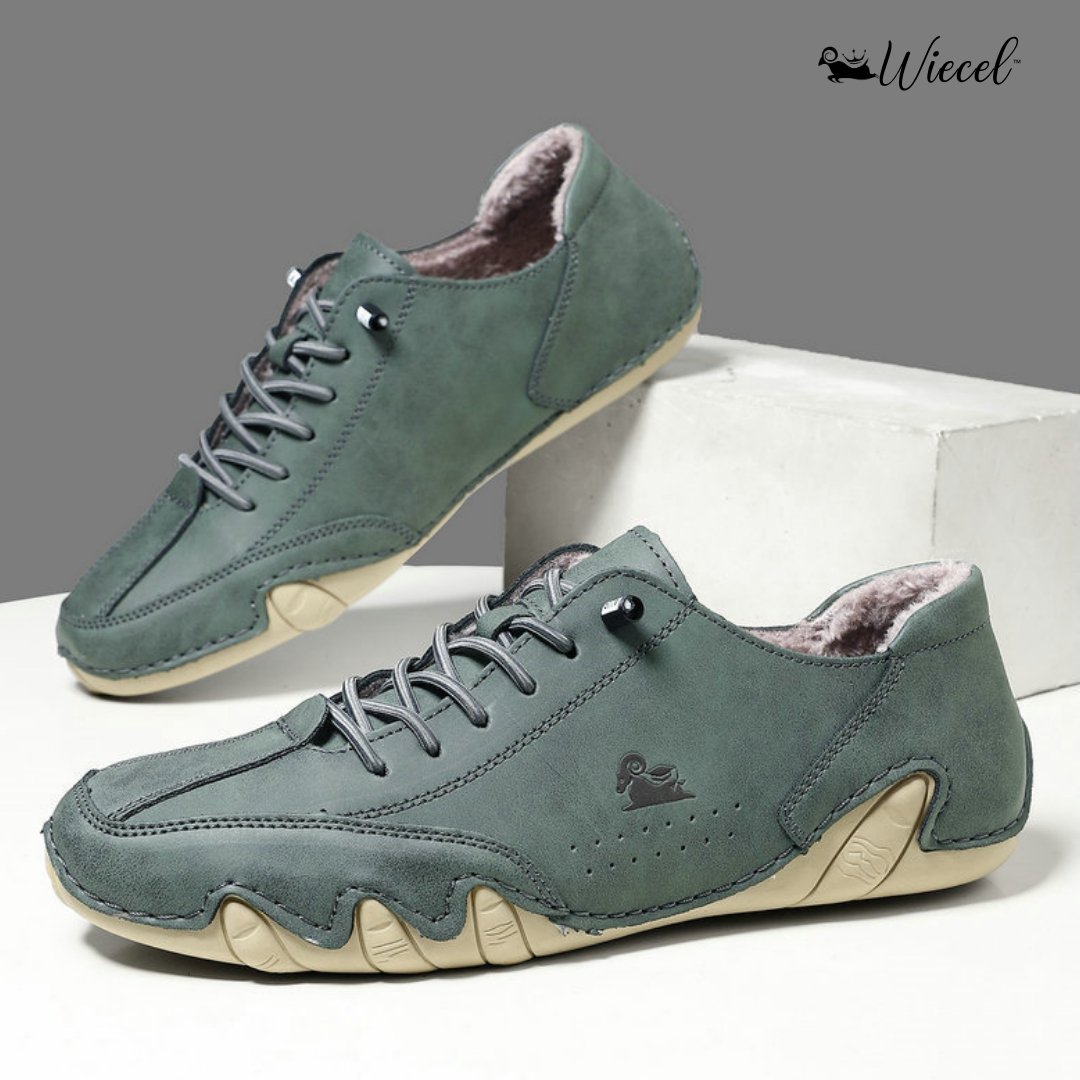 Wiecel™ CozyStep: Ultra-bequeme, wasserabweisende Winter Barfußschuhe mit Futter