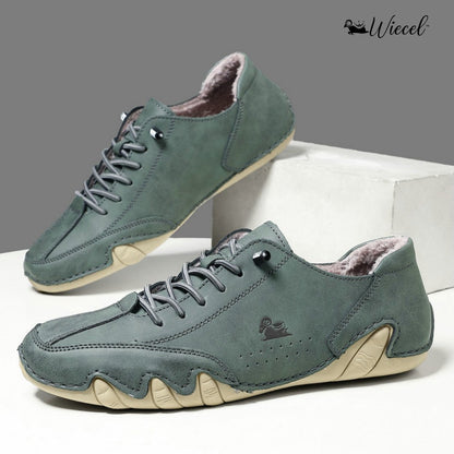 Wiecel™ CozyStep: Ultra-bequeme, wasserabweisende Winter Barfußschuhe mit Futter