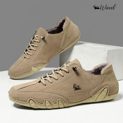 Wiecel™ CozyStep: Ultra-bequeme, wasserabweisende Winter Barfußschuhe mit Futter